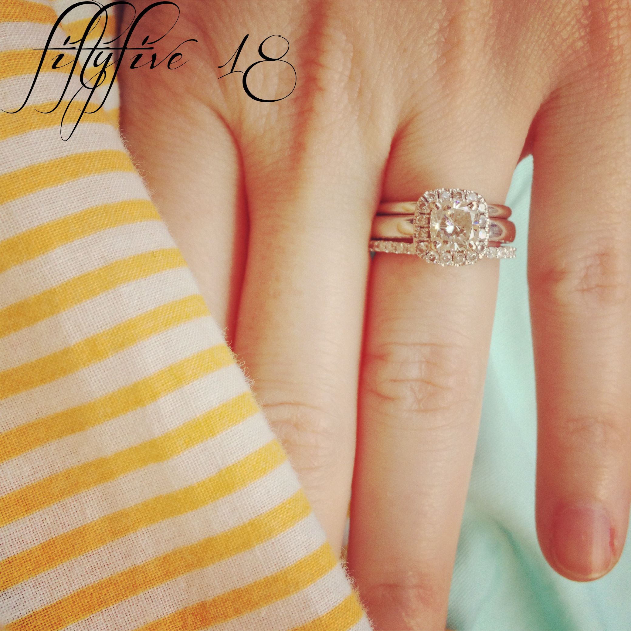 First wedding anniversary eternity ring